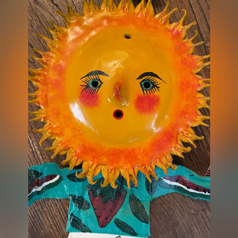 Mexican Coconut Folk Art